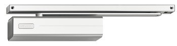 Horní dveřní zavírač, Assa Abloy DC 700 s kluznou lištou a vložkou aretace v otevřené poloze, EN 3–6