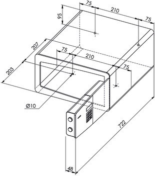 Hotelový trezor, Dometic proSafe MD363