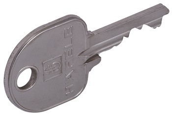 Individuální klíč, pro skříňkové a mincovní zámky vracející mince