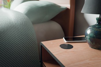Indukční dobíjecí jednotka Qi2, Häfele Loox 5, 24 V, pro montáž nebo skrytou montáž