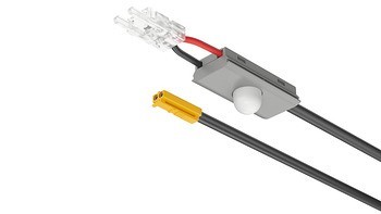 Inline pohybový spínač (pasivní infračervený), Häfele Loox5, 12 V, 2pólové (jednobarevné)