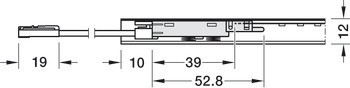Inline spínač stmívače, Häfele Loox5 12 V modulární design