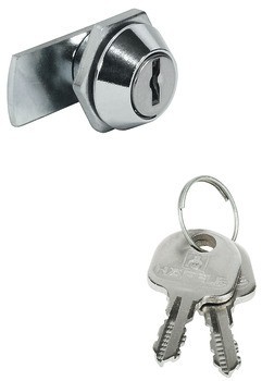 Jazýčkový zámek, Häfele Symo FM Plus, s pevnou vložkou s plátkovými stavítky, s rovným zamykacím jazýčkem