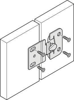 Jazýčkový zámek, pro Häfele Slido F-Flush57 06A