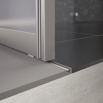 Jednoduchá pojezdová kolejnice, Spodní, pro zapuštěnou montáž