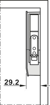 Jednotka zdvihacího mechanismu, Pro výklopné kování Aventos HK-S