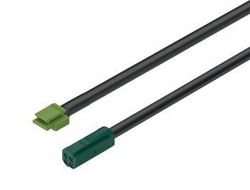 Kabel, pro Häfele Loox5, 24 V, modulární s pojistným klipem, 3pólový (tunable white)