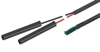 Kabel, pro osvětlovací LED pásku 24 V s PUR zapouzdřením, 2pólová (jednobarevná)