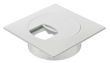 Kabelová průchodka, hranatá, 80 x 80 nebo 100 x 100 mm