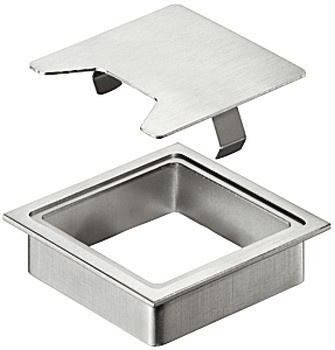 Kabelová průchodka, hranaté, 2dílné