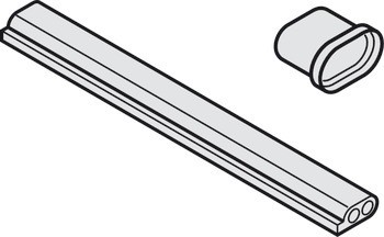 Kabelový rozvod, Blum Servo-Drive, s krytkou kabelu Blum Servo-Drive, pro zkrácení na míru