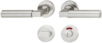 Klika na rozetě, Rezidenční sektory, nerez, Startec LDH 2180, rozeta