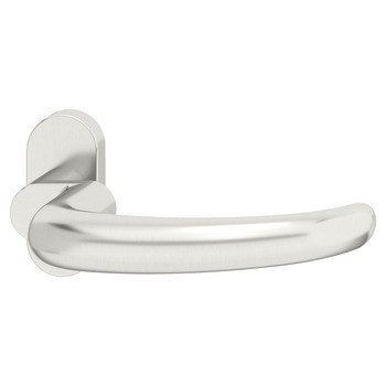 Klika s otvorem pro čtyřhran, Nerez, Startec, Pdh 5104 A, pro dveře s úzkým rámem