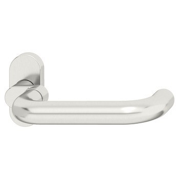 Klika s otvorem pro čtyřhran, Nerez, Startec, Pdh 5102 A, pro dveře s úzkým rámem