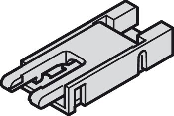 Klip konektor, Pro Häfele Loox5 osvětlovací LED pásku, 8 mm, COB, 2pólovou (jednobarevná nebo multi-white 2vodičová technologie)