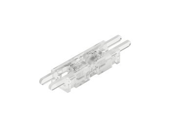 Klip konektor, pro Häfele Loox5 osvětlovací LED pásky, 5 mm, 2pólový (jednobarevná nebo tunable white 2vodičová technologie)