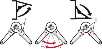 Klopna, Häfele Free Duo standard, individuální kování