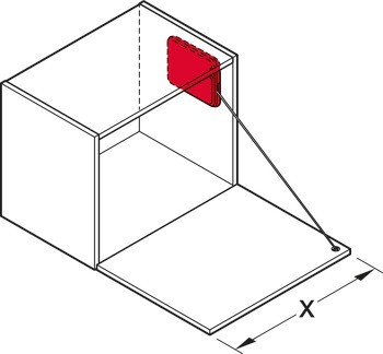 Klopna s tažným lankem, pro výklopy ze dřeva a s hliníkovým rámečkem, s nastavitelným brzdicím efektem