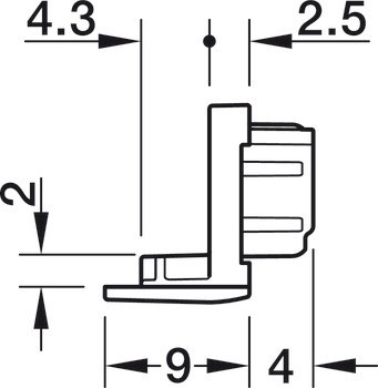 Koncová krytka, Pro Häfele Loox5 Profile 1103