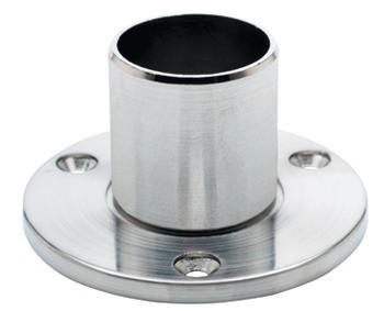 Koncový díl, k nasunutí, upevňovací materiály pro trubku relingu, systém barového relingu