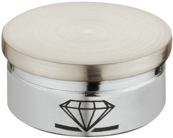 Koncový díl relingu, Plochý, k nalepení, systém barového relingu