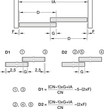 Koncový díl, S úchytkou, k naklapnutí a roztažení