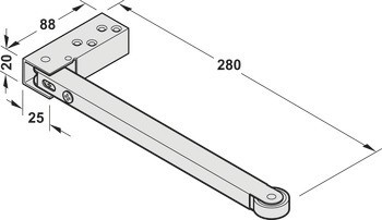 Koordinátor zavírání dveří