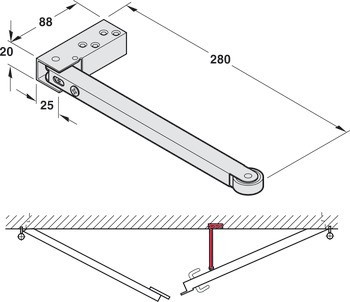 Koordinátor zavírání dveří
