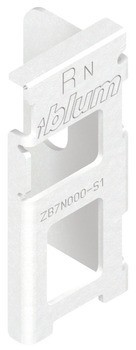 Kování dřevěného zadního panelu, Blum Legrabox pure/free