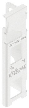 Kování dřevěného zadního panelu, Blum, pro Legrabox pure/free