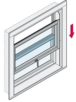 Kování posuvného okna, Hawa Vertical 150