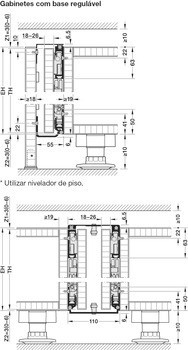 Kování pro otočně posuvné dveře, Hawa Concepta III 25 Pull