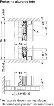 Kování pro otočně posuvné dveře, Hawa Concepta III 25 Push