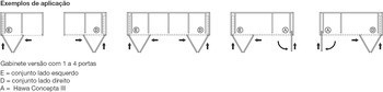 Kování pro otočně/posuvně skládací dveře, Hawa Folding Concepta III 20 Pull