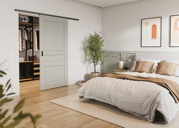 Kování pro posuvné dveře, Häfele Slido D-Line11 50I / 80I / 120I, sada bez pojezdové kolejnice