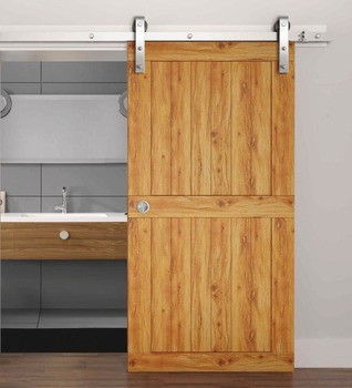 Kování pro posuvné dveře, Häfele Slido D-Line42 100S, sada s pojezdovou kolejnicí