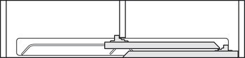Kování pro posuvné dveře, Häfele Slido F-Flush52 20A