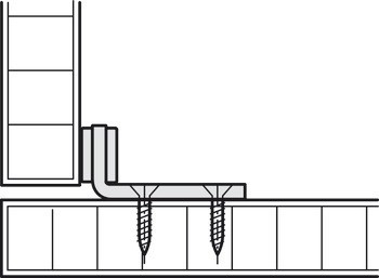 Kování pro posuvné dveře, Hawa Clipo 16 H VF/IF, sada