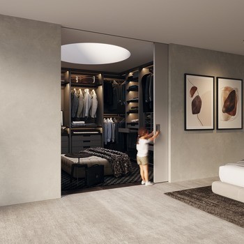 Kování pro posuvné dveře, Hawa Junior 100 B, sada