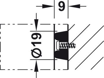 Kování pro posuvné dveře, Hawa Junior 100 Z /100 Z Pocket, sada
