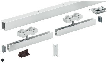 Kování pro posuvné dveře, Hawa Junior 120 B / 120 B Pocket, sada