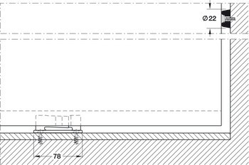 Kování pro posuvné dveře, Hawa Junior 160 B, sada