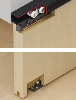 Kování pro posuvné dveře, Hawa Porta 100 HM/HMD, sada