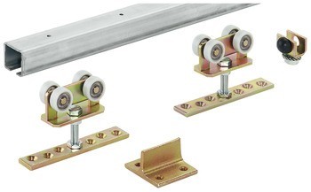 Kování pro posuvné dveře, Hawa Porta 300 H, sada