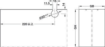 Kování pro posuvné dveře, Hawa Puro 100/150, sada