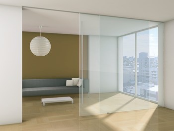 Kování pro posuvné dveře, Hawa Puro 100/150, sada