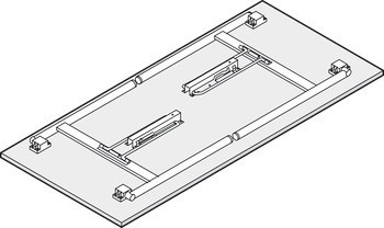 Kování pro sklopný stůl, Kování pro sklopný stůl