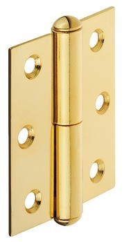 Křídlový závěs, ocel, zalomení A, přímý