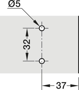 Křížová montážní podložka, Pro Tiomos, s předmontovanými eurošrouby, rozteč 6–21 mm