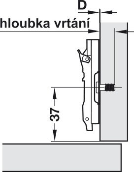 Křížová montážní podložka